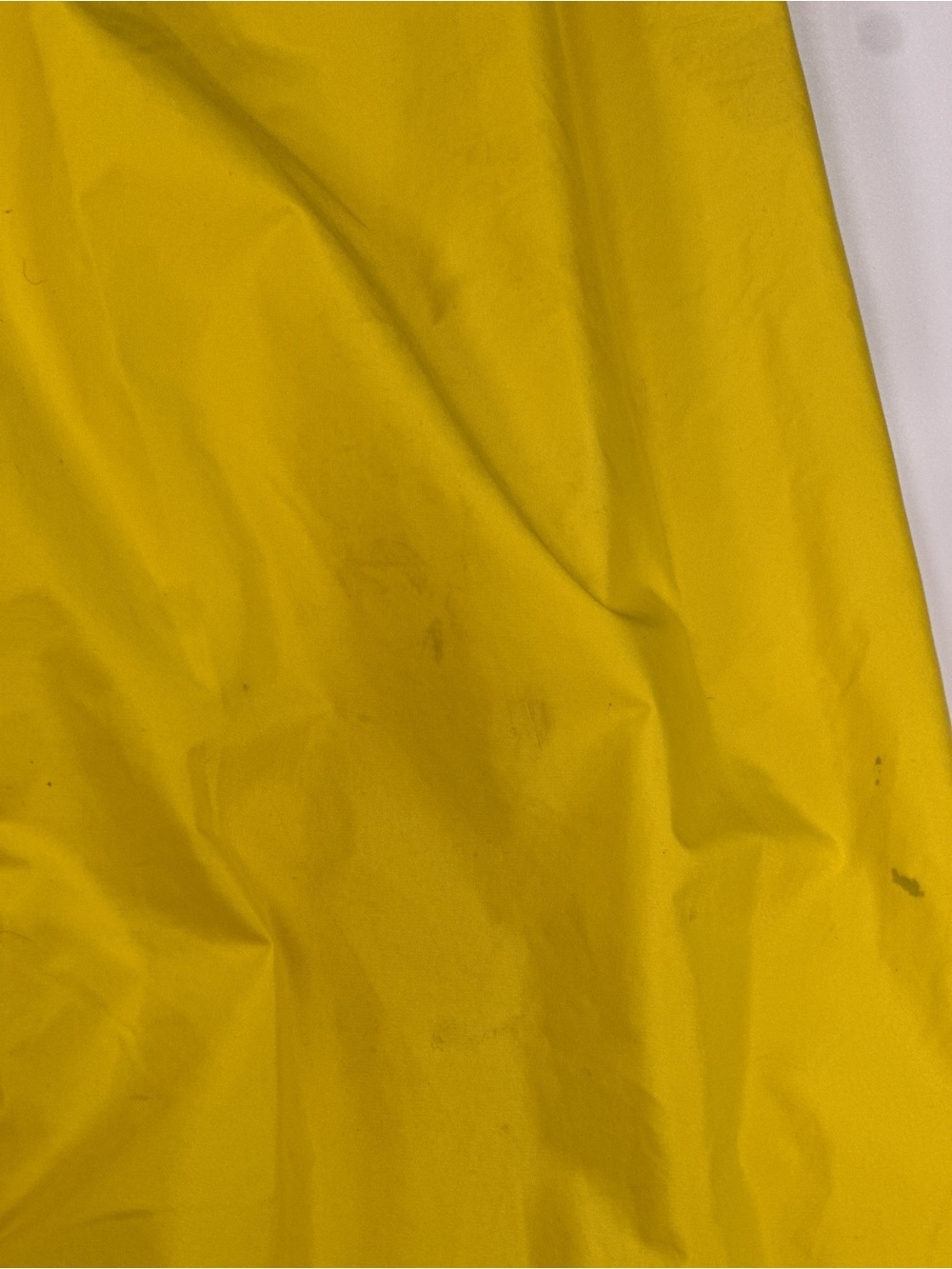 Walls Rain Pants Water-Pruf Vintage Drawstring Nylon Yellow XL - Picture 16 of 16